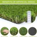 SUNTURF Dog Grass Pads 4 x 6 FT Artificial Grass Pee Pads for Dogs Potty Fake Grass Rug Turf Mat for Dogs Training Indoor Outdoor Garden Lawn Artificial Grass Rug
