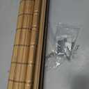 UNISHADES Cordless Bamboo Roller Shades, 23 3/4" W × 70" H - Brown206