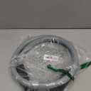 Flexzilla Colors SwivelGrip Garden Hose 5/8 in. x 5 ft., Lightweight All-Weather Water Hose, Durable and Flexible, Leak-Free Connections, Slate Grey