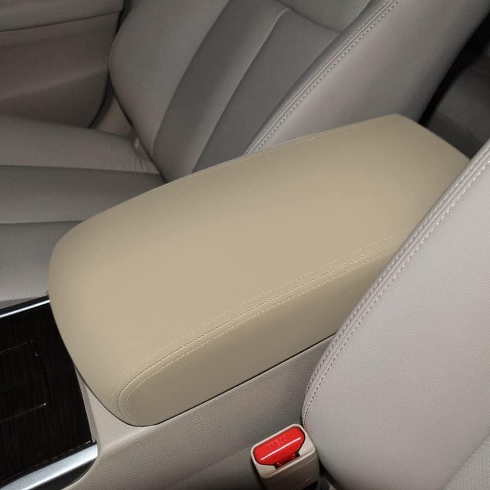 AOMSAZTO Carbon Fiber Armrest for 2011-2019 Ford Explorer Black