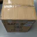 3.8 Cub Large Fireproof Safe for Home Use, Digital Home Safes Water and Fireproof with Backup Keys and Alarm System, Anti-Theft Fire Proof Safe Box for Home Office