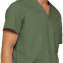 Dickies EDS Signature Men's V-Neck Top (Green, XXL)