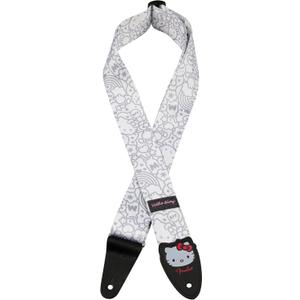 Fender x Hello Kitty White Poly Strap, 2"