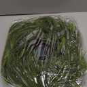 6 FT Artificial Christmas Norfolk Pine Garland, Real Touch Pine Garland with 20 LED Lights, Mixed with Noble Fir, Heavier and Larger, Timer, Perfect for Table Window Mantel Indoor Outdoor