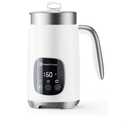 Maestri House Milk Frother, Variable Temp and Froth Thickness DualFro 400 Milk Frother and Steamer, 14.1OZ/400ML Smart Touch Control Foam Maker, Memory Function for Latte, Warm Milk, Hot Chocolate