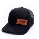 KOLWOVEN New Dad Hat Est 2025, First, Papa Trucker Baseball Cap, Ideal Birthday or Fathers Day Present (One Size, Grey)