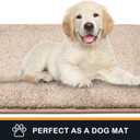 PURRUGS Dirt Trapping Door Mat 24" x 35.5", Non-Slip Machine Washable Entryway Rug, Dog Doormat, Indoor Front Door Mat, Super Absorbent Entry Rug for Muddy Shoes & Paws, Taupe