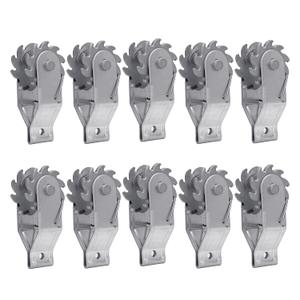 Electric Fence Wire Tensioner and Wire Strainer, 10 pcs Heavy Duty Inline Wire Tightener Galvanized Steel Clip for Farm, Garden, Outdoor