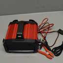 E-FAST 25A Battery Charger, 12/24V All in One Lifepo4 Lead Acid Car Battery Charger, Automotive Jump Starter, Upgraded Trickle Charger, Battery Maintainer for Car Truck Motorcycle Lawn Mower Boat