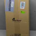 Furinno TURN-N-TUBE Storage Shelves, 4-Tier Book Shelf, Corner Shelf, Toolless Open Shelves, Classic Tubes, for Organization and Storage, Living Room, Home Office, Americano