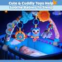 Crib Mobiles Bassinet Stroller Toy for Baby, Car Seat Toys Hanging for Babies, Baby Arch Arm Bar for Infants 0-6 6-12 Months, Nursery Portable Mobile Hanger Pack and Play Boys Girls Clip On