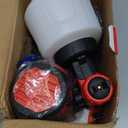 1000W Paint Sprayer for House Painting 32000RPM Spray Paint Gun with Adjustable 3 Patterns, 1400ml High Capacity Electric Spray Gun with 6 Nozzles Goggles for Fence Furniture Cabinets Home