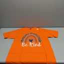 UNITY DAY Orange Anti Bullying Leopard Raibow Be kind T-Shirt (Small)