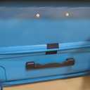Hanke 26 Inch Expandable Luggage Top Opening Checked Bag Luggage Hard Shell Suitcases with Wheels Lightweight Travel Luggage Heavy Duty Luggage Suitcase with Lock for Woman Men-Caribbean Blue