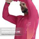 Men's Long Sleeve Sun Protection Swim Shirts UPF 50+ Rash Guard Quick Dry Lightweight Fishing Shirts for Beach Summer (Medium)