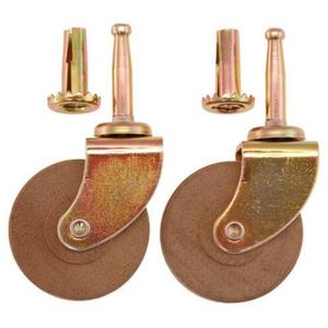 Van Dyke's Restorers Classic Wooden Wheel Ball Bearing Steel Stem Caster, 1 1/4 Inches Wheel Diameter (Set of 2) Van Dyke's Restorers Classic Wooden Wheel Ball Bearing Steel Stem Caster, 1 1/4 Inches Wheel Diameter (Set of 2)