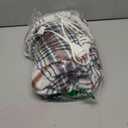 Electric Heated Blanket Throw Size - 50"x60", Soft Flannel Heating Blanket, 4 Heating Levels, 3 H Auto Shut Off, Breathable Warm and Washable for Sofa, Blue-White-Red Plaid