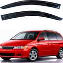 KPY Rain Guards Fit for 1999-2004 Honda Odyssey, Out-Channel Window Visors Vent Wind Deflectors 2PC, Car Accessories for 99-04 Odyssey