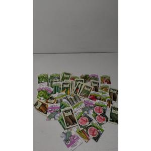 Garden Pack Seeds Pouch - 50 Varieties of Vegetable Seeds for Planting - 25,000 Non GMO Heirloom Seeds - Garden Seeds for Vegetable Garden