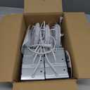 Meconard 6 Pack 4 Inch LED Recessed Ceiling Light with Junction Box, 5000K Daylight, 9W=75W 750LM, Dimmable Canless Downlights, ETL and Energy Star Listed