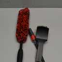 oesee Professional 3 Pack Long Handle Wheel Brush Kit for Cleaning Wheel and Tire- 2X Soft Wheel Cleaning Brush, Detailing Brush and Stiff Tire Brush, Bendable& Durable Wheel Rim Cleaner Brush Set