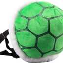 Turtle Backpack Turtle Shell Backpack Cosplay Clothing Accessories Props Soft Plush Cartoon Toy, 11.4 inches