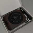 Gaiatop Coffee Mug Warmer, 3 Temperature Settings, 2-10H Auto Shut Off and Warm Strip Indicator Lights, 50W Smart Cup Warmers Fast Heating Plate for Tea Milk Cocoa Candle, Stocking Stuffers, Wood