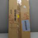 Vagusicc Side Tables Small End Tables, Set of 2 Half Round Side Table for Living Room, 2 Tier Small Couch Side Table, Small Round Coffee Accent Table, Thin Sofa Table Narrow Entryway Table, Grey