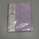 2 x 2026 Planner, Weekly and Monthly Calendar Planner from January 2026 - December 2026, 8.5" x 11" Hardcover Leather Hourly Appointment Book with Tabs, Spiral Daily Planners for College School Work Home, Purple (A4)