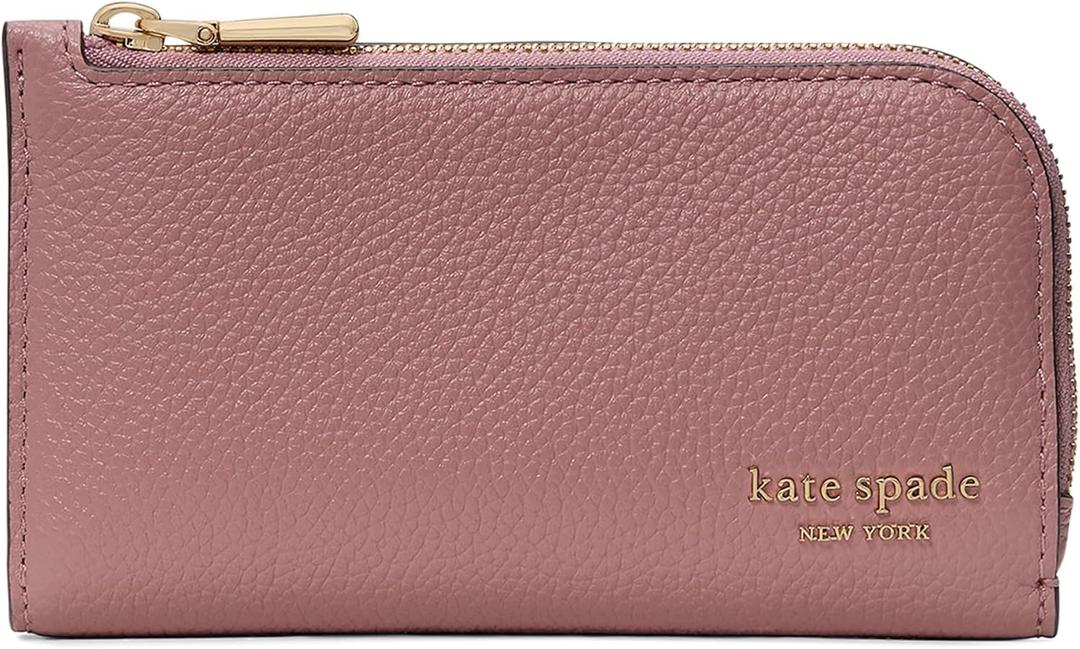 kate spade new york Devin Pebbled Leather Small Slim Bifold Wallet