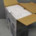 ELPHECO Bathroom Trash Can with Lid, 2 Pack Automatic Garbage Can, 2.5 Gallon + 4 Gallon Motion Sensor Smart Bathroom Decor, Slim Waterproof Trash Bins for Bedroom, Office, Living Room, White