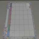 Ashley Productions ASH91041 Smart Poly Chart, Confetti Calendar, Polypropylene (PP), 13" x 19"