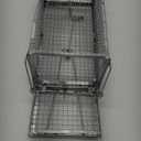 Kensizer Humane Rat Trap, Chipmunk Rodent Trap That Work for Indoor and Outdoor Small Animal - Mouse Voles Hamsters Live Cage Catch and Release 1-Pack