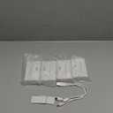 VOLISUN Motion Sensor Stair Light Rechargeable 4 Pack, Night Lights 3 Modes & 3 Color Temperatures, Magnetic Rechargeable Stick-On Lights for Stairs, Hallway, Cabinet(White)