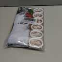 JAWO Winter Shower Curtain Snow Forest Woodland Deer Rustic Farmhouse Wildlife Cabin Nature Scenery Waterproof Polyester Fabric Christmas Shower Curtains 72x72 Inch (Grey)