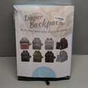 DERJUNSTAR Diaper Bag Backpack, Large Baby Bag with Changing Pad, Thick Padded Back & Straps, Laptop Compartment, Waterproof Travel Backpack with USB Port, Multi-Function for Mom & Dad, Army Green