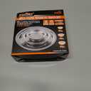 HORUSDY Magnetic Tray | 3-Piece | Round Magnetic Parts Tray | 3 Inch 4 Inch 6 Inch Magnetic Tray for Mechanic's | Stainless Steel