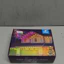 POOFZY Permanent Outdoor Lights for House,50ft RGB+IC Smart Outdoor Decor, 50 Scene Modes, App/Remote Control,IP67 Waterproof, for Christmas, Halloween, Daily & Holiday Party Decor, House Roof Lighting