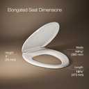 KOHLER Lustra Toilet Seat K-4652-55, Innocent Blush
