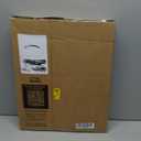 Bemis 500EC Durable Wood Toilet Seat with Easy Clean Hinges, Made in USA, Round, Bone