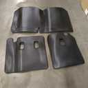 Leather Trunk Mat and Backrest Mat for 2016-2024 Honda Pilot, 17x17x75cm.