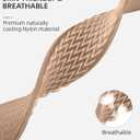 Adorve Compatible with Fitbit Versa 3 Bands/Fitbit Versa 4 Band/Fitbit Sense Bands for Men Women, Adjustable Stretchy Solo Loop Elastic Nylon Sport Strap for Smart Watch Replacement (Black/White/Smokey Mauve/Starlight/Milk Tea)