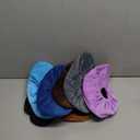 10Pairs Reusable Non Slip Shoe Covers, Premium Soft Washable Thickened Boot Shoe Covers for Household, Office, Laboratoryone size 10 Colors (Multicolored)