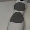 Smooth Spine Triple Fusion Back Massager, Vibration Massageback Massager with Heat & Adjustable Traction, Ergonomic Design with Adjustable Height Lower Back Pain Relief & Deep Tissue Relaxation