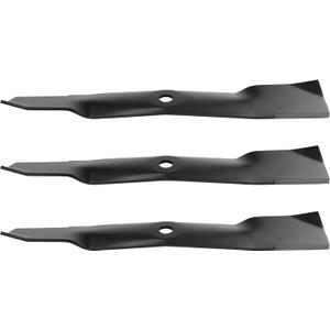 ACEBRI Mower Blades 54 '' for John Deere M143520 54 inch Mower Blades for John Deere z375r 1023E,1025R, LX280, X320 X380 X570 X580 X590 Blades for John Deere Z425, Z435, Z445 blades, (4/5" Cente)3Pack
