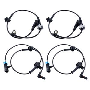 ABS Wheel Speed Sensor Front Rear Left Right Compatible with GMC Yukon XL 1500 2007-2014 for Chevy Avalanche Tahoe Suburban 1500 for Cadillac Escalade 07-14 15229012 15121067 4PCS