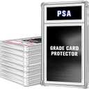 Graded Card Protector 8 Pack, Standard PSA Slab Case, TPU Air Cushion Edge Protectors for PSA Slabs