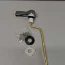 Universal Side Mount Toilet Handle Angle-Mount Adjustable Trip Lever Tank Flush Lever Replacement Handle