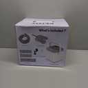 KETFIY Cold Therapy Machine,Programmable Timer Knee Ice Machine with Silent Pump,Knee Replacement System for Cryotherapy Pain Sports Injuries,Ice Therapy Ankle/Leg/Shoulder/Back/Hip (Grayish White)