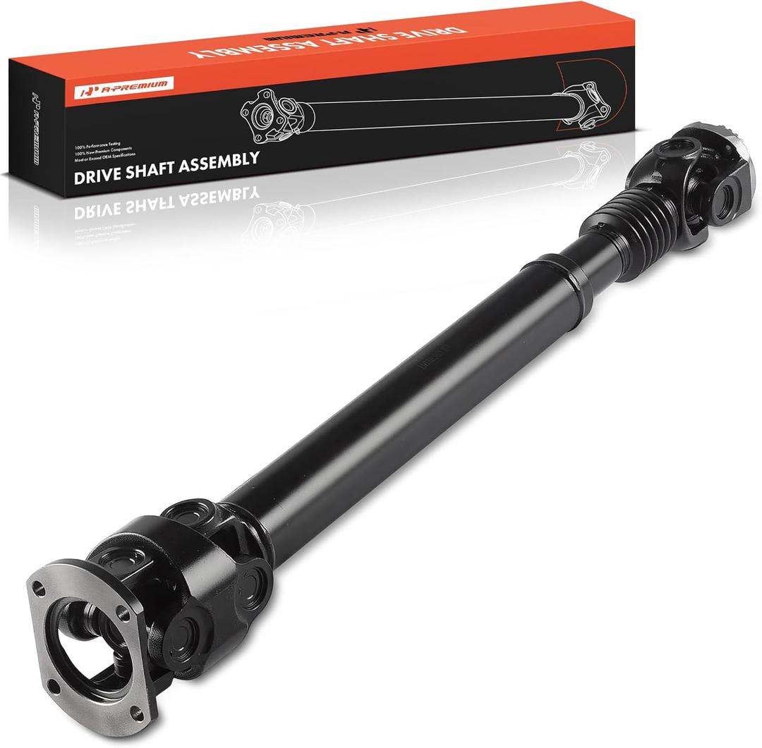A-Premium Front Drive shaft Prop Shaft Compatible with Dodge Ram 2500 3500 2003-2013 Pickup - [Auto-Trans, 4WD], Replace# 52123326AB, 52105934AB